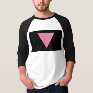 T-shirt Drapeau triangle rose de SlipperyJoe's symbole ros