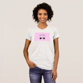 T-shirt Drapeau Triangle Rose Two-Spirit (Devant entier)