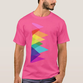 T-shirt Drapeau Triangles Gilbert Baker