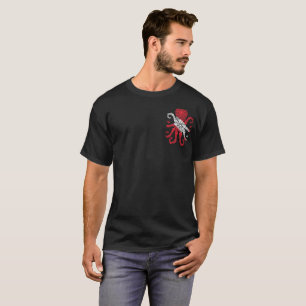 T-shirt Drapeau tribal de plongée Octopus