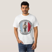 T-shirt Drapeau tribal Yaqui (Devant entier)
