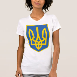 T-shirt Drapeau trident de l'Ukraine