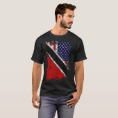 T-shirt Drapeau Trinité-Et-Tobago (Devant entier)