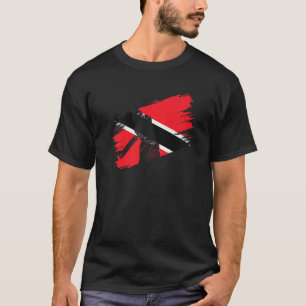 T-shirt Drapeau Trinité-Et-Tobago - Ventilateur de cricket