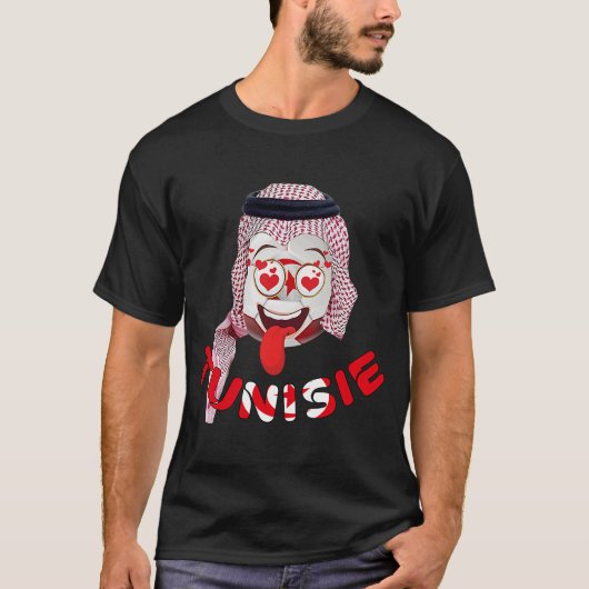T-shirt Drapeau Tunisie (Devant)