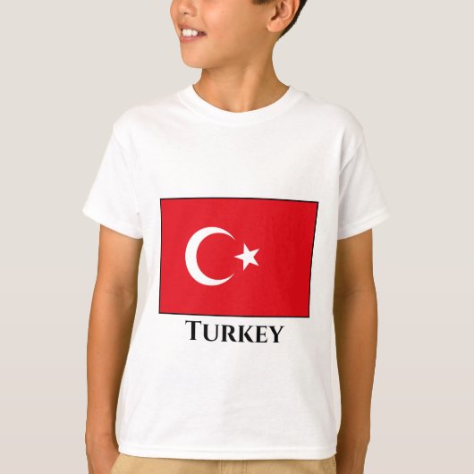 T-shirt Drapeau turc (Devant)