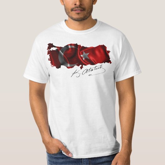 T-shirt Drapeau turc (Devant)