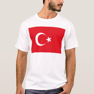 T-shirt Drapeau turc