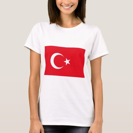 T-shirt Drapeau turc (Devant)