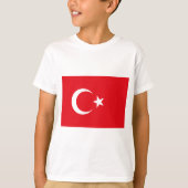 T-shirt Drapeau turc (Devant)