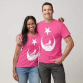 T-shirt Drapeau turc Bozkurt Grey Wolf (Unisexe)