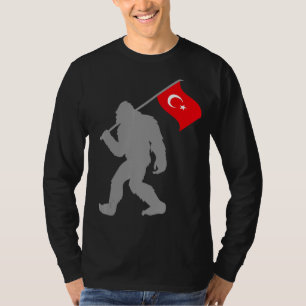 T-shirt Drapeau Turc Ou Türkiye Sur Drapeau Turc