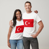 T-shirt Drapeau turc (Turquie) (Unisexe)