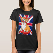 T-shirt Drapeau Uk Union Jack Lunettes de soleil Gallois R (Devant)