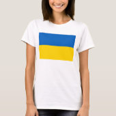 T-shirt Drapeau Ukraine (Devant)