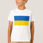 T-shirt Drapeau Ukraine (Devant)