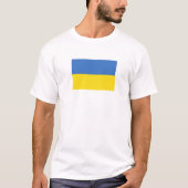 T-shirt Drapeau Ukraine (Devant)