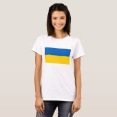 T-shirt Drapeau Ukraine (Devant entier)