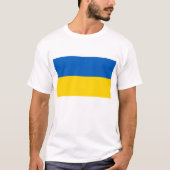 T-shirt Drapeau Ukraine (Devant)