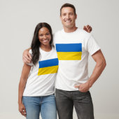 T-shirt Drapeau Ukraine (Unisexe)