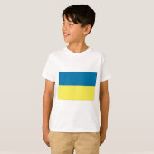 T-shirt Drapeau Ukraine (Devant entier)