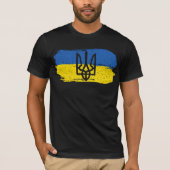 T-shirt Drapeau Ukraine (Devant)