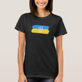 T-shirt Drapeau ukrainien (Devant)
