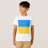 T-shirt Drapeau ukrainien (Devant entier)