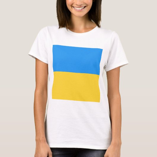 T-shirt Drapeau ukrainien (Devant)