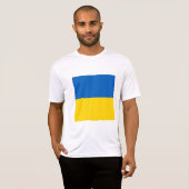 T-shirt Drapeau ukrainien (Devant entier)