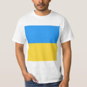 T-shirt Drapeau ukrainien (Devant)
