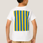 T-shirt Drapeau ukrainien (Ukraine) (Dos)