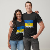 T-shirt Drapeau ukrainien Ukraine (Unisexe)