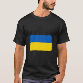 T-shirt Drapeau ukrainien Ukraine