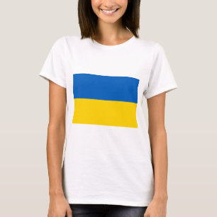 T-shirt drapeau ukrainien (Ukraine)