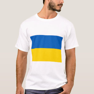 T-shirt drapeau ukrainien (Ukraine)