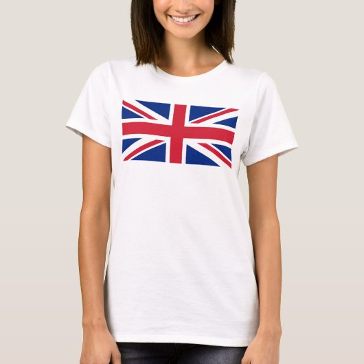 T-shirt Drapeau Union Jack britannique 1:2 échelle (Devant)