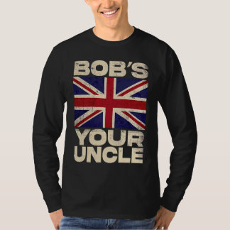 T-shirt Drapeau Union Jack britannique Bob's your Uncle