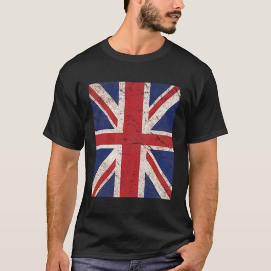 T-shirt Drapeau Union Jack britannique du Brexit (Devant)