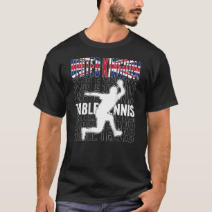 T-shirt Drapeau Union Jack des supporters de tennis de tab