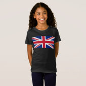 T-Shirt Drapeau Union Jack du Royaume-Uni des colonies bri (Devant entier)