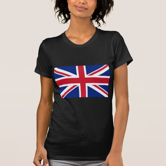 T-shirt Drapeau Union Jack du Royaume-Uni - Version authen (Devant)