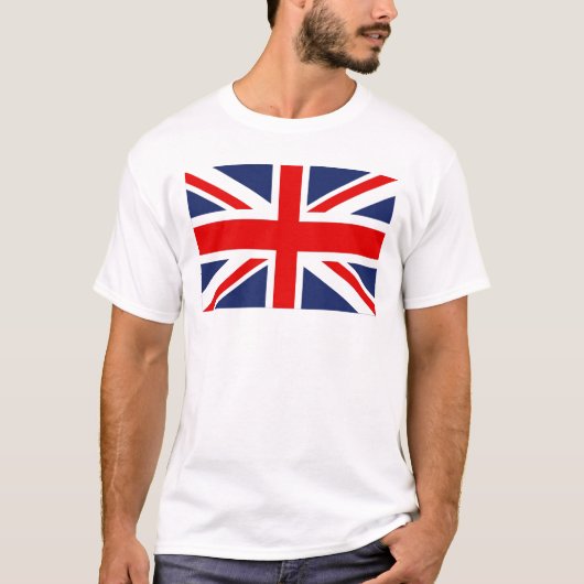 T-shirt Drapeau Union Jack - Royaume-Uni (Devant)