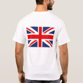 T-shirt Drapeau Union Jack - Royaume-Uni (Dos)