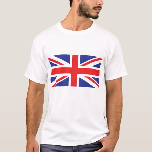 T-shirt Drapeau Union Jack UK (Devant)