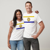 T-shirt Drapeau urbain de San Jose (Unisexe)