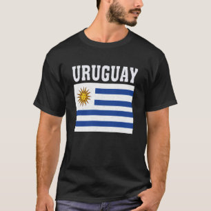 T-shirt Drapeau Uruguay Patriotique Souvenir Racines Natio