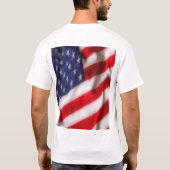 T-shirt Drapeau USA (Dos)
