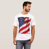 T-shirt Drapeau USA (Devant entier)