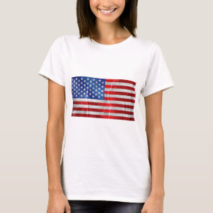 T-shirt drapeau usa